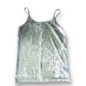 Tucker & Tate Soft Green Velvet Camisole, Large